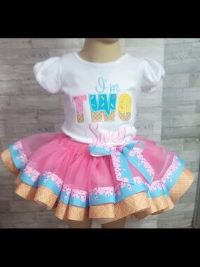 “Two Sweet” Birthday Tutu Outfit!